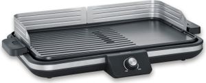 Tischgrill elektrisch Elektrogrill SEVERIN PG 8564  2.300 W Windschutz PG 8564 aus Aluminium, schwarzsilber Tischgrill  Trischgrill Elektrisch  Elektrogrill  Elektischer Grill