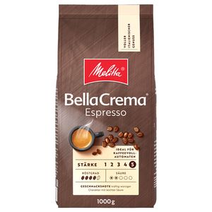 Melitta Bella Crema Espresso, ganze Bohne, 1000g