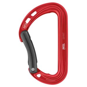 Petzl SPIRIT Bent gate Red