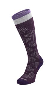 Sockwell Full Floral Damen Kompressionsstrümpfe 15-20 mmHg Blackberry Größe 35-38