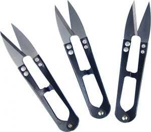 3x Fadenschere Nahttrenner Nähschere Nähen DIY Fadentrenner Auftrenner schwarz