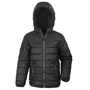 Result Core - Steppjacke für Kinder BC5464 (146-152) (Schwarz)