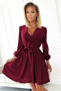 Numoco Formelle Frauenkleider Bindy bordo S/M