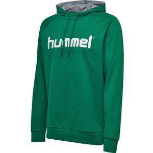 hummel GO Baumwoll Logo Hoodie Herren evergreen XL