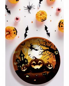 Happy Halloween Kürbis Schale für Trick or Treat Süßigkeiten