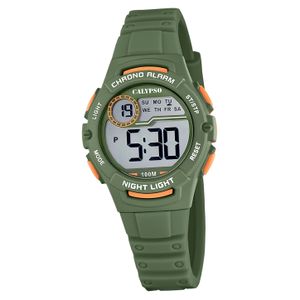 Calypso Jugend Kinderuhr Kautschuk grün Calypso Junior Armbanduhr D2UK5852/4