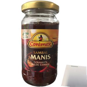 Conimex Sambal Manis Chillipaste Mild (200g Glas) + usy Block