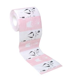 1 Rolle Toilettenpapier Mr. & Mrs.Just Married Klopapier zur Hochzeit Geschenk