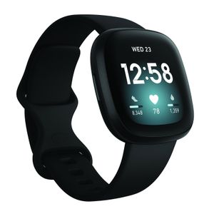 Fitbit Versa 3 Smartwatch black/black aluminum