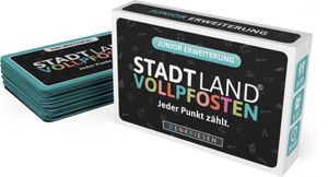 Stadt Land Vollpfosten® Das Brettspiel | Junior Erweiterung – "Jeder Punkt zählt."
