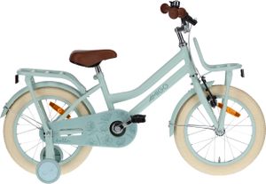 AMIGO Kinderfahrräder Mädchen Bella 16 Zoll 26 cm Mädchen Rücktrittbremse Grün