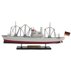 Büttner Sammler Edition - Modellschiff Schiffsmodell Modellbau Holzmodell Standmodell klein kein Bausatz Museumsschiff - CAP SAN DIEGO (1961) 20cm