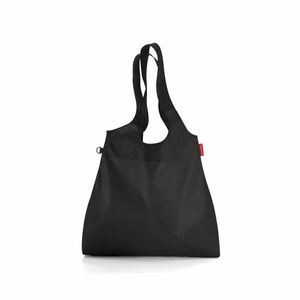 reisenthel mini maxi shopper L, nákupná taška, taška cez rameno, taška na nosenie, nákupná taška, 22 l, čierna, AX7003