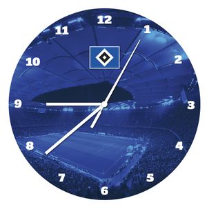 Hamburger SV HSV Wanduhr Uhr ** Raute **, 30504