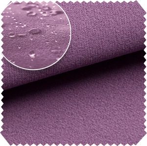 novely® TRITON - Microfaser Velours in Wildleder-Optik - Wasserabweisender Möbelstoff - Pflegeleichte Meterware 1lfm - Farbe: 11 Lavendel