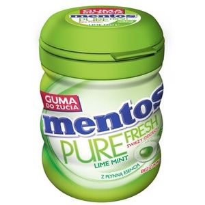 Mentos Pure Fresh Lime Flasche 60G