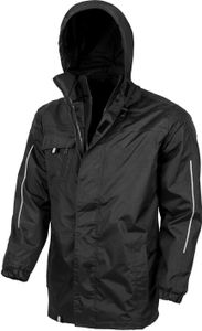 Result Core R236X | Damen 3-in-1 Transit Jacket with Softshell Inner - Farbe: Black - Größe: 4XL