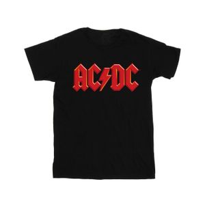 ACDC - "Red Logo" T-Shirt für Jungen BI3614 (140-146) (Schwarz)