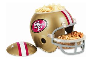 NFL Football Snack Helm der San Francisco 49ers für jede Footballparty