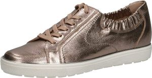 Caprice Sneaker - Taupe Metallic Glattleder Größe: 37.5 Normal