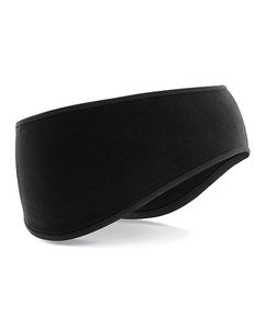Beechfield Uni Stirnband Softshell Sports Tech Headband B316 Schwarz Black One Size