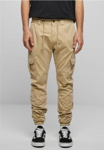 Kalhoty Urban Classics Cargo Jogging Pants sand - M Kalhoty Urban Classics Cargo Jogging Pants sand - M