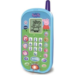 VTech Peppa Pig - Le Smartphone Éducatif, Junge/Mädchen, 2 Jahr(e), Kunststoff, Mehrfarben