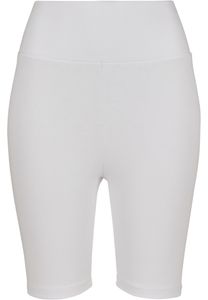 Urban Classics Damen Legging-Shorts High Waist Cycle Shorts TB2632 Weiß White S