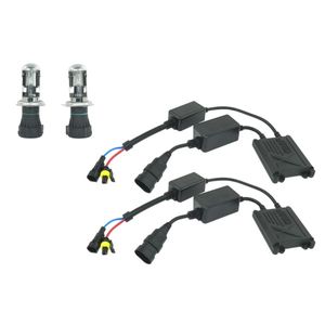 Bixenon Kit Für Motorräder Scooter Bi Xenon Lampe H4 6000K 35W Slim Steuergerät