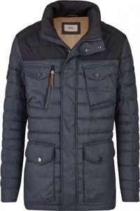Camel Active, , Herren Winterjacke, warm gefütterte Steppjacke, marineblau, 54 [26145]