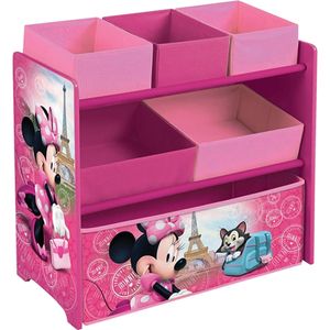Minnie Maus Kinderregal Spielzeugregal Spielzeugbox Disney Pink
