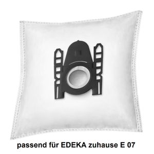 20x rs-products Stausbaugerbeutel passend für EDEKA zuhause E07 I E 07 Siemens Typ G und Bosch BBZ 51 AFG