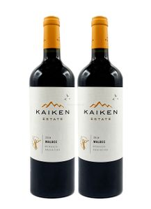 Kaiken Estate 2er Set Malbec Mendoza Argentina 2x 0,75L (14% Vol)- [Enthält Sulfite]