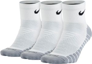 Nike Socken NIKE DRY CUSHION QUARTER weiß 3er Pack, Größe:46-50