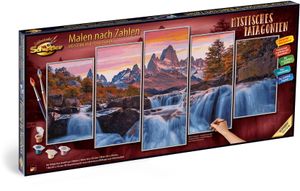 Schipper 609450913 MNZ - Mystisches Patagonien - Master Class Polyptych 132x72cm