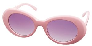 Icon Eyewear Sonnenbrille - GRUNGE - Hellgrau und Rosa