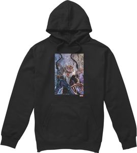 Marvel - "X-Men Sabretooth Dogs" Kapuzenpullover für Herren TV4746 (M) (Schwarz)