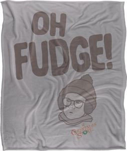 Vianočný príbeh - deka "Oh Fudge!" TV18970 (jedna veľkosť) (farebná)