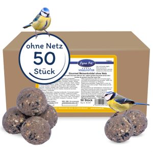 50 Stk. Lyra Pet® Gourmet Meisenknödel ohne Netz à 80 g