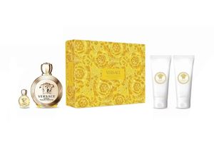 Versace Eros Pour Femme Gift Set EDP 100ml+BL 150ml+ SG1 00ml +EDP 5ml