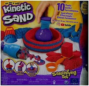 Bastelsand für Kinder 4 Fach Sortiert Spin Master Kinetic Sand 