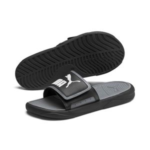PUMA pánske kúpacie papuče ROYALCAT COMFORT 372280-01 black, pánske veľkosti:44.5, farby:black