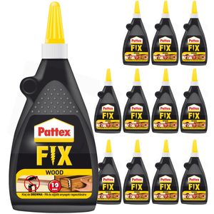 Pattex FIX Wood  - Holzleim - Holzkleber 12 x 200g Tube von Henkel