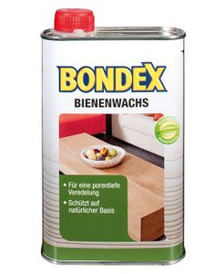 Bondex 500 ml Bienenwachs schützt und pflegt Holz, natürliche Rohstoffe, Farblos