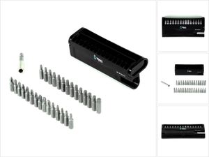 Wera Bit-Check 30, 30 szt., Phillips, Pozidriv, Torx, PH 2, PZ 1, PZ 2, PZ 3, TX10, TX15, TX20, TX25, TX30, TX40, Stal nierdzewna