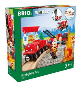 BRIO Bahn Feuerwehr Set BRIO 63381500