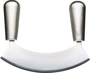 Wiegemesser 18cm, Edelstahl - Hachoir - Küchenmesser - Langlebig - MasterClass | Acero