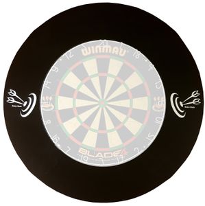 Roleo Dart Surround Auffangring Catchring schwarz 4-teilig, neues Design