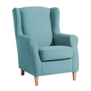 Max Winzer Lorris Ohrenbackensessel - Farbe: aqua - Maße: 77 cm x 86 cm x 103 cm; 2900-1100-1645230-F01