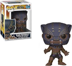 Funko POP! Marvel: Black Panther Movie - (Warrior Falls) + Pop Protector